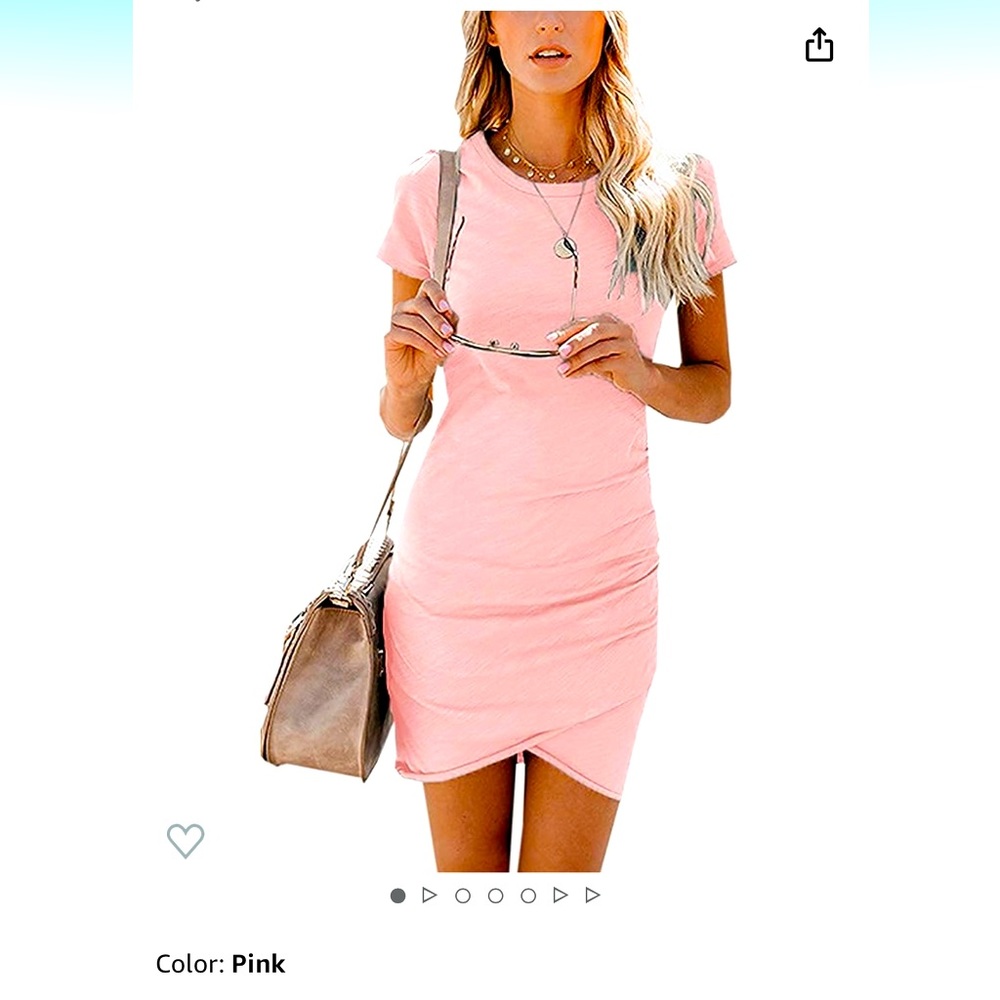 Size extra large, new without tags. Light pink color.